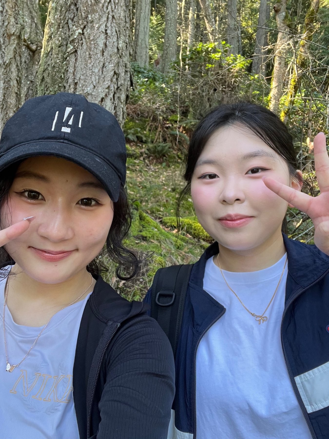 友達とスキーへ行った日の写真