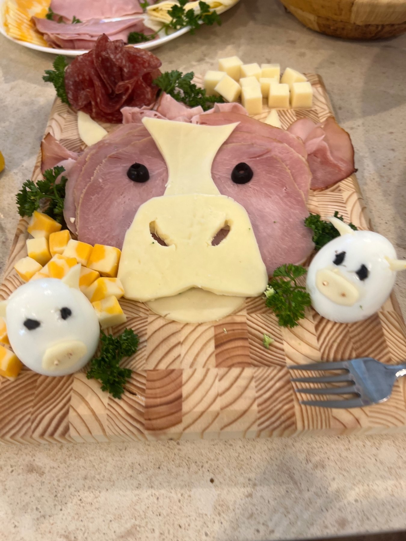 家族イベントで用意された料理